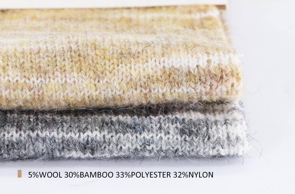 5wool33polyester30bamboo32nylon