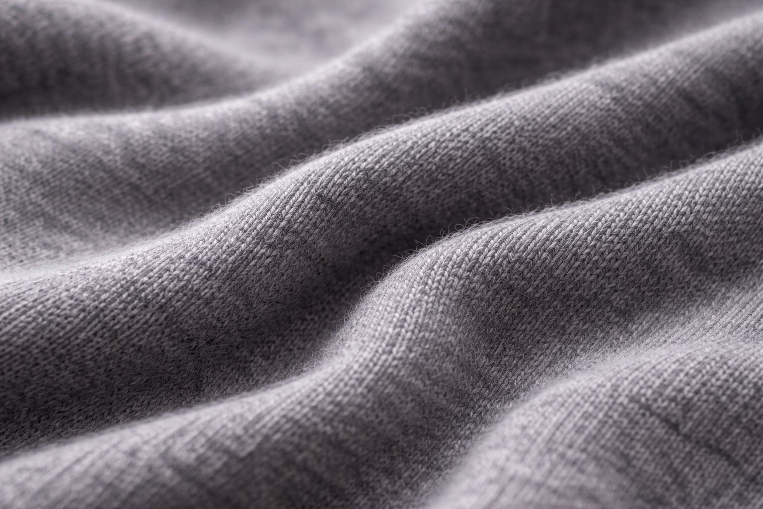 Close-up of high-quality 100% merino wool fabric