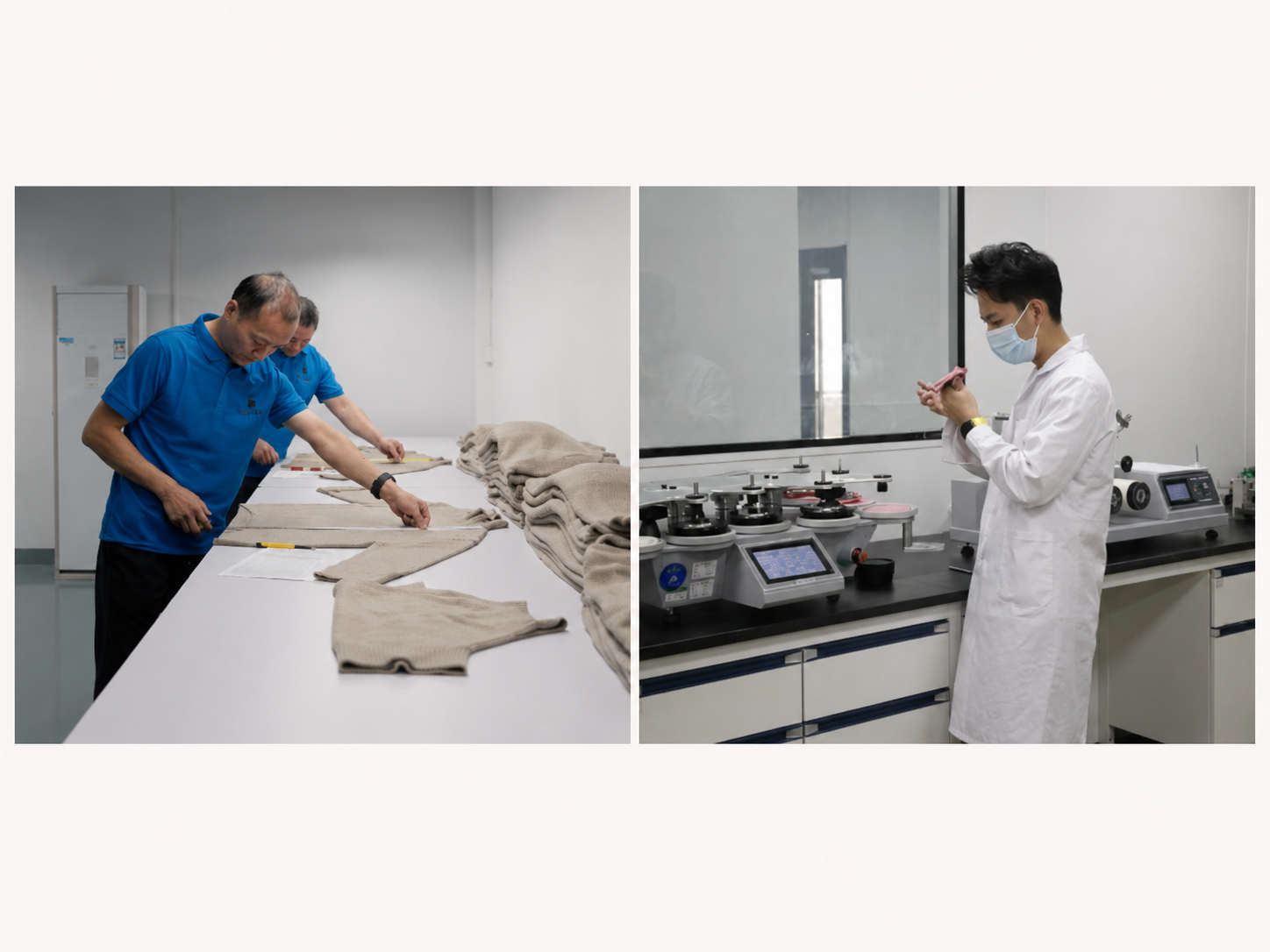Bulk premium merino wool knitwear production, quality control and global logistics — HD Merino